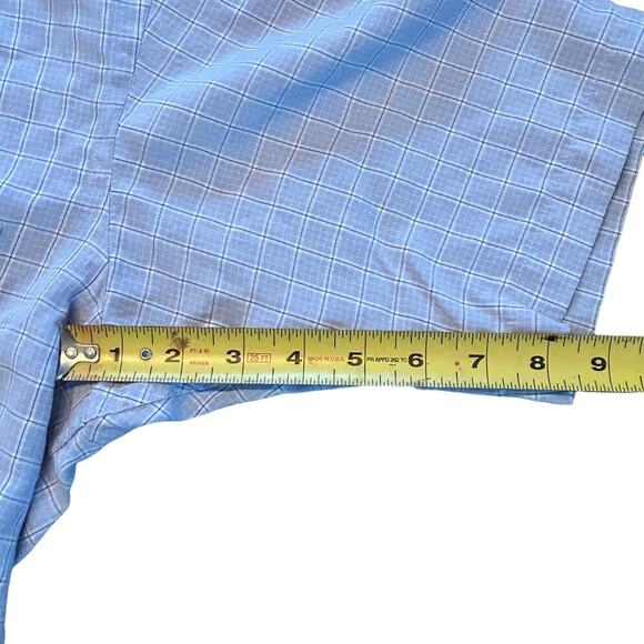 Joseph Feiss Size Med Classic Fit Short Sleeve Mens Button down Shirt - Picture 9 of 9